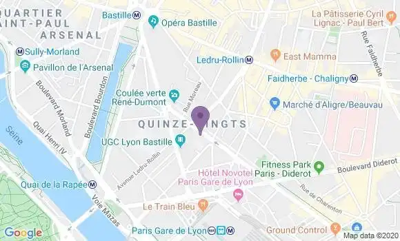 Localisation Mtre Noual Eric