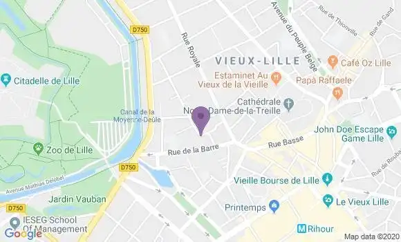 Localisation Mtre Titran Benoît