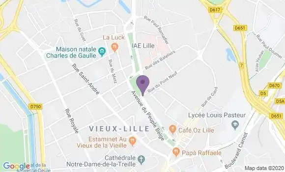Localisation Mtre Titran Claire