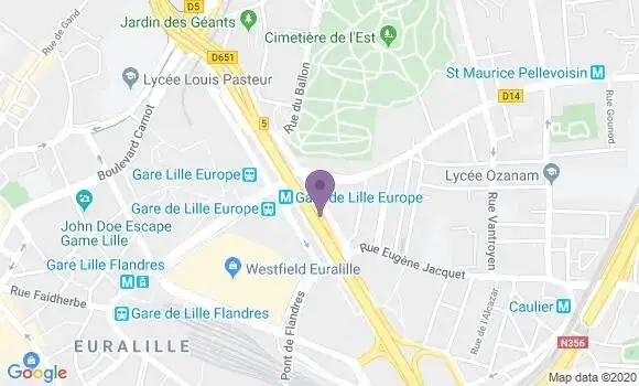 Localisation Mtre Vandalle Stéphanie