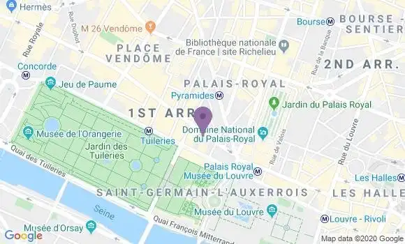 Localisation Mtre Obadia Gilles