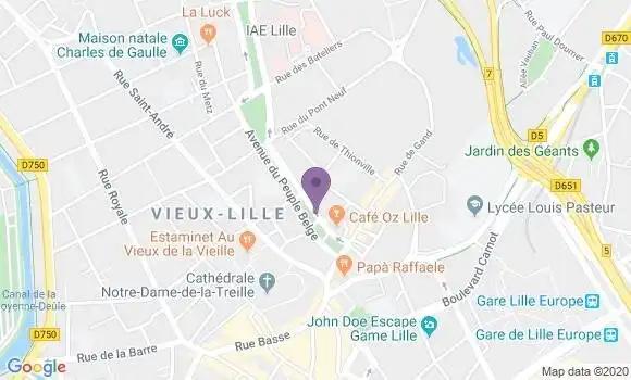Localisation Mtre Vandenbussche Annick