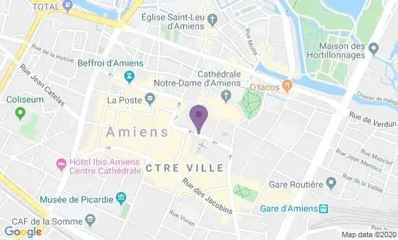 Localisation Mtre De Bailliencourt Sandra