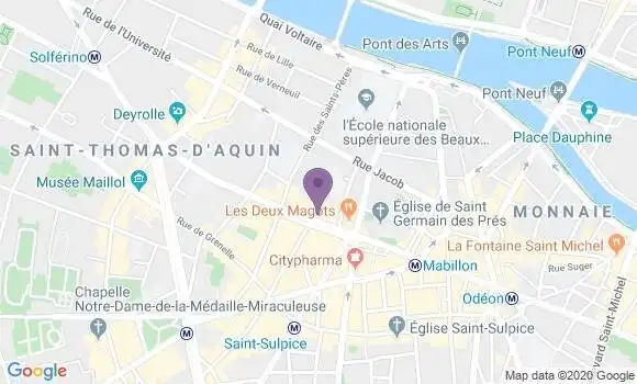 Localisation Mtre Odin Matthieu