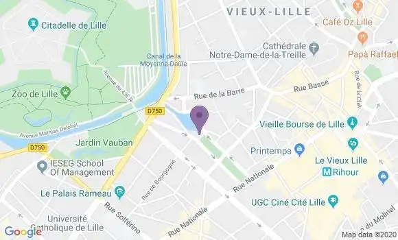 Localisation Mtre Westeel Denys Odile