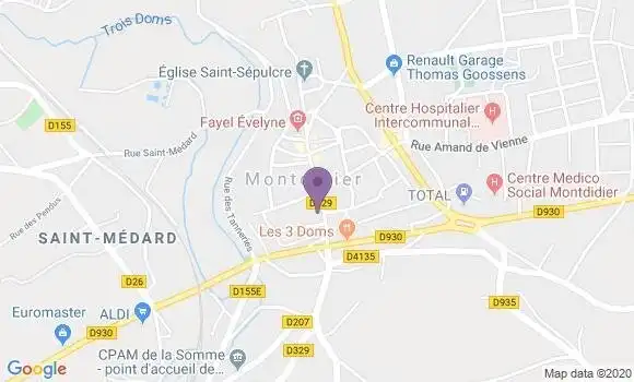 Localisation Mtre Debourge Olivier