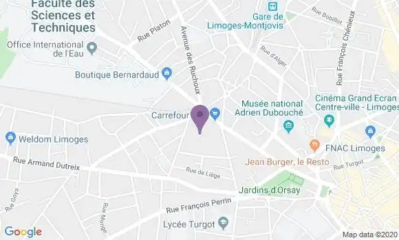 Localisation Mtre Catherinot Anne Laure