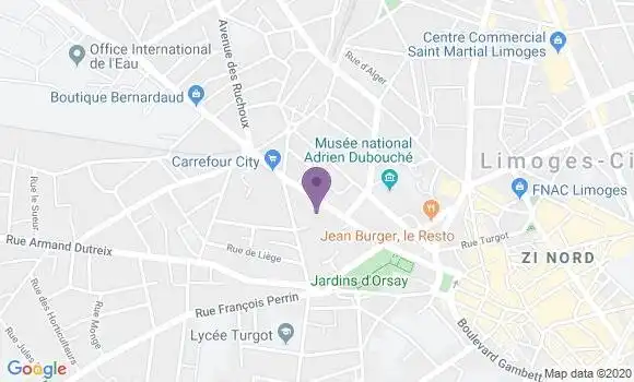 Localisation Mtre Dasse Hubert Antoine