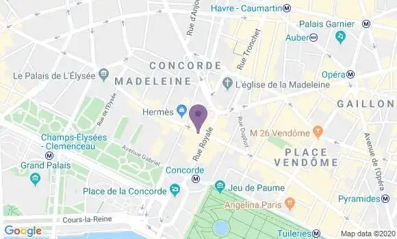 Localisation Mtre Orenbuch Gordon