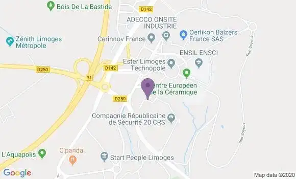 Localisation Mtre Delage Nathalie