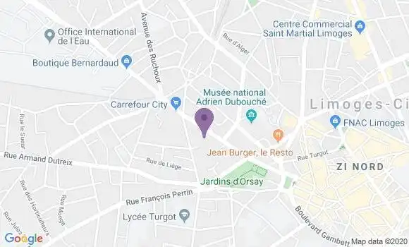 Localisation Mtre Doudet Richard