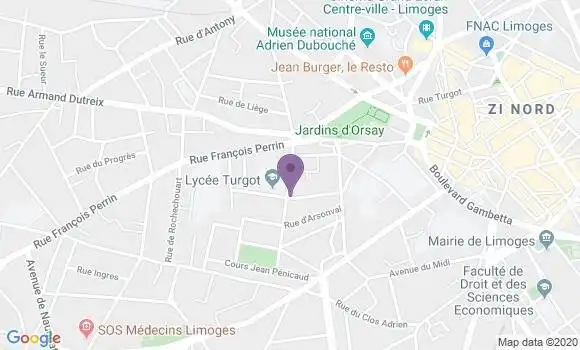Localisation Mtre Gouaud Marie Sophie