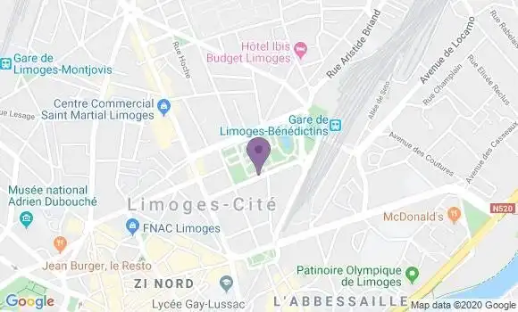 Localisation Mtre Guillout Carole