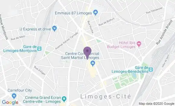 Localisation Mtre Lazarus Jacques