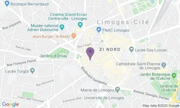 Localisation Mtre Raynal Emmanuel