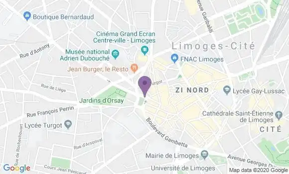 Localisation Mtre Werner Lomine Véronique