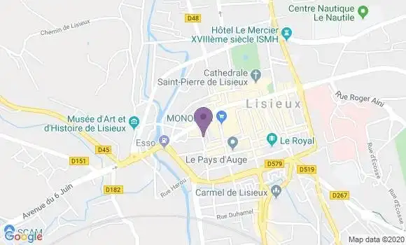 Localisation Mtre Duval Emmanuelle