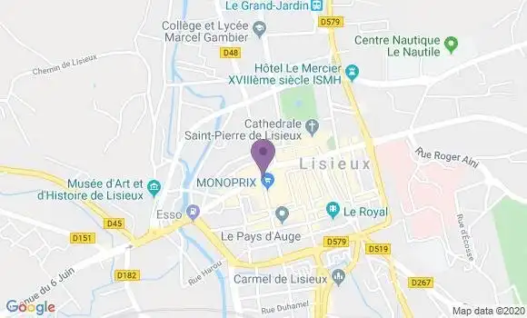 Localisation Mtre Griffiths Xavier