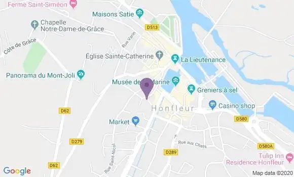 Localisation Mtre Mons Henry