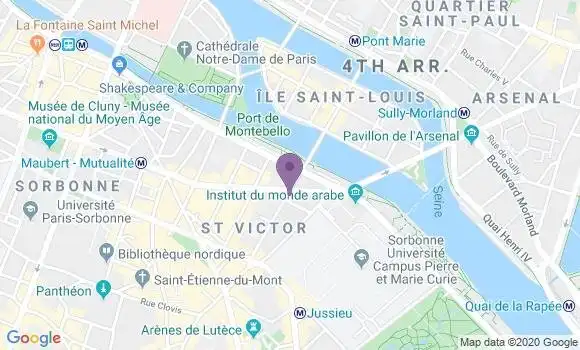 Localisation Mtre Paingris Philippe