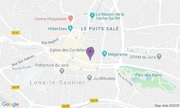 Localisation Mtre Converset Michel