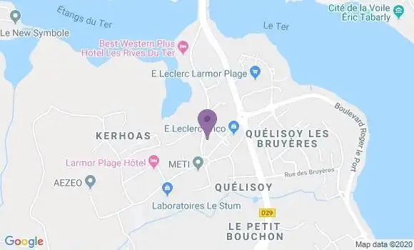 Localisation Mtre Bait Caroline