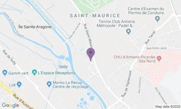 Localisation Mtre Dubois Laurence