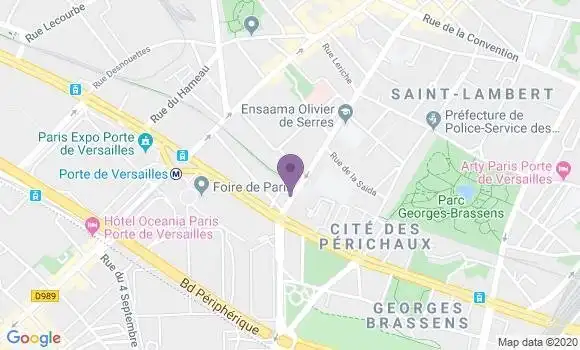 Localisation Mtre Papon Charles