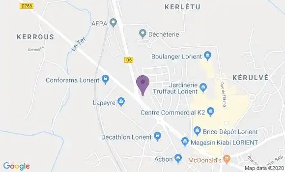 Localisation Mtre Jeffroy Hassiba