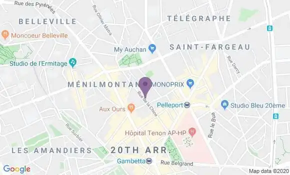 Localisation Mtre Paquis Yves
