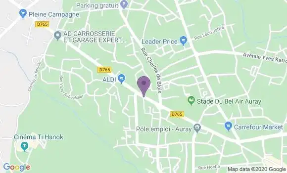 Localisation Mtre Le Brun Jean Pierre