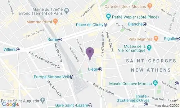 Localisation Mtre Paraire Lionel