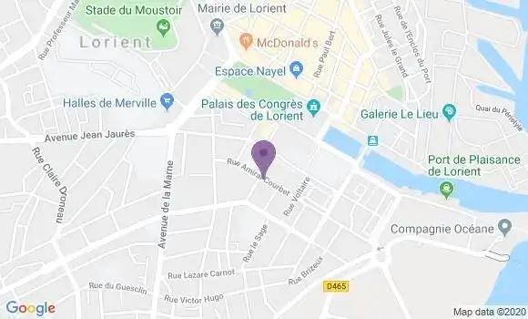 Localisation Mtre Le Nalio Gueganno Jannick