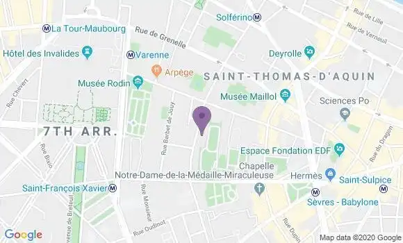 Localisation Mtre Pareydt Charles
