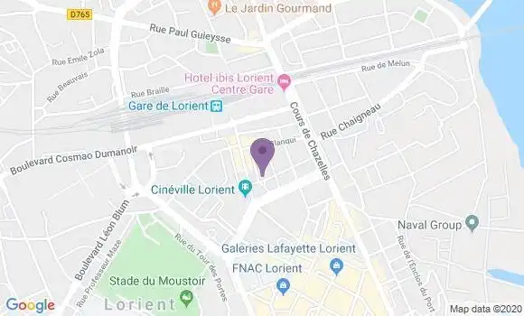 Localisation Mtre Plaud Elisabeth