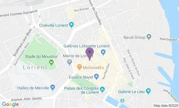 Localisation Mtre Regnier Gilles