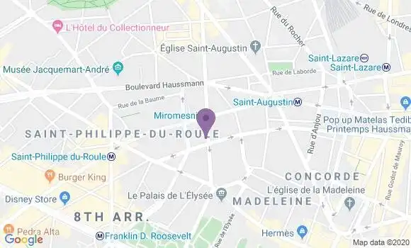 Localisation Mtre Paris François
