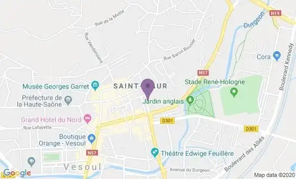 Localisation Mtre Claude Xavier
