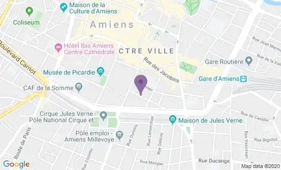Localisation Mtre Francois Fabien