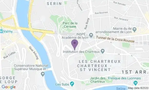 Localisation Mtre Arminjon Ribet Eliane