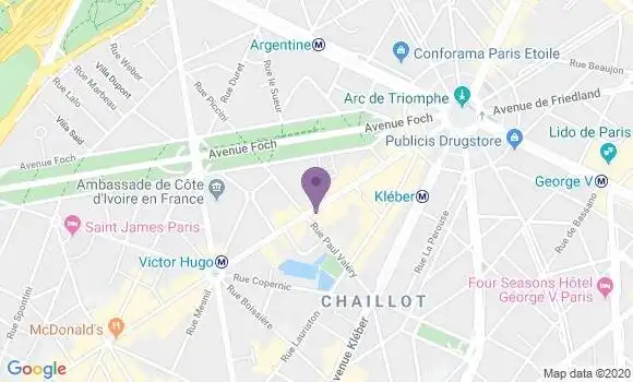 Localisation Mtre Barbet Massin Angeline