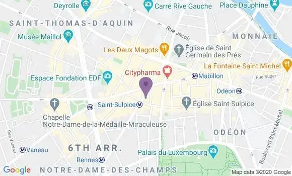 Localisation Mtre Pellerin Michel