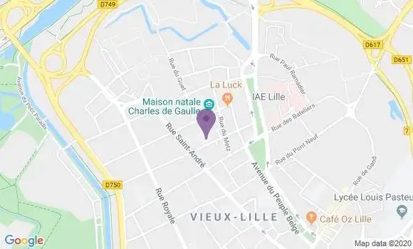 Localisation Mtre Penet Julie