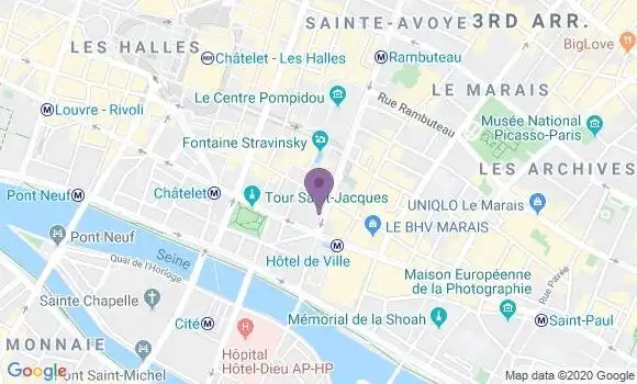 Localisation Mtre Cotillon Antoine