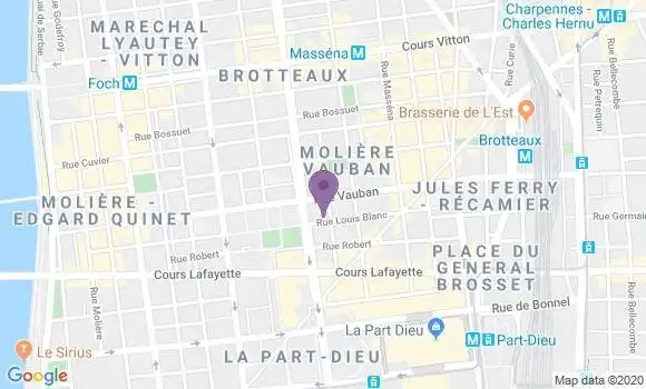Localisation Mtre Berger Bonamour Johanne
