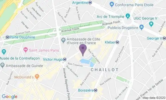 Localisation Mtre Pequin Xavier