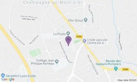 Localisation Mtre Bernard Christine
