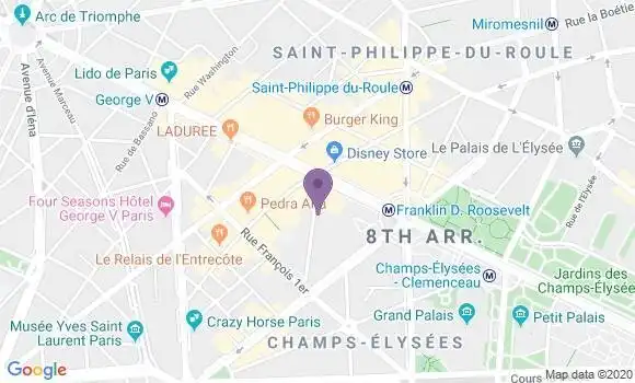 Localisation Mtre Pereire Christophe