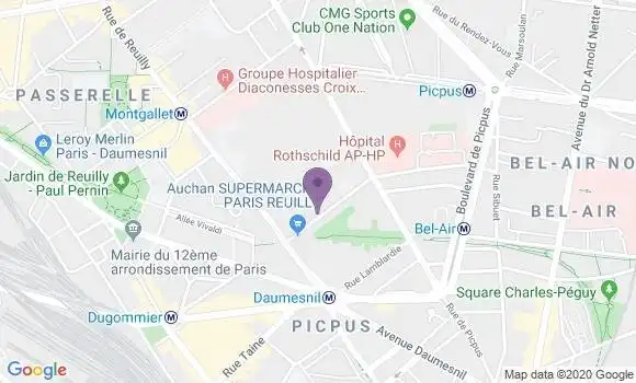 Localisation Mtre Perelmutter Catherine