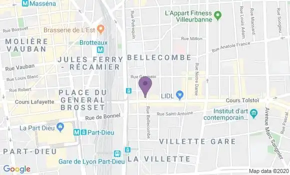 Localisation Mtre Billemaz Olivier